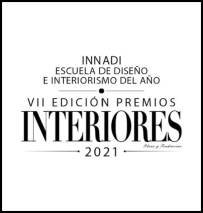 Premio de la revista Interiores a INNADI como mejor escuela de diseño del año 2021